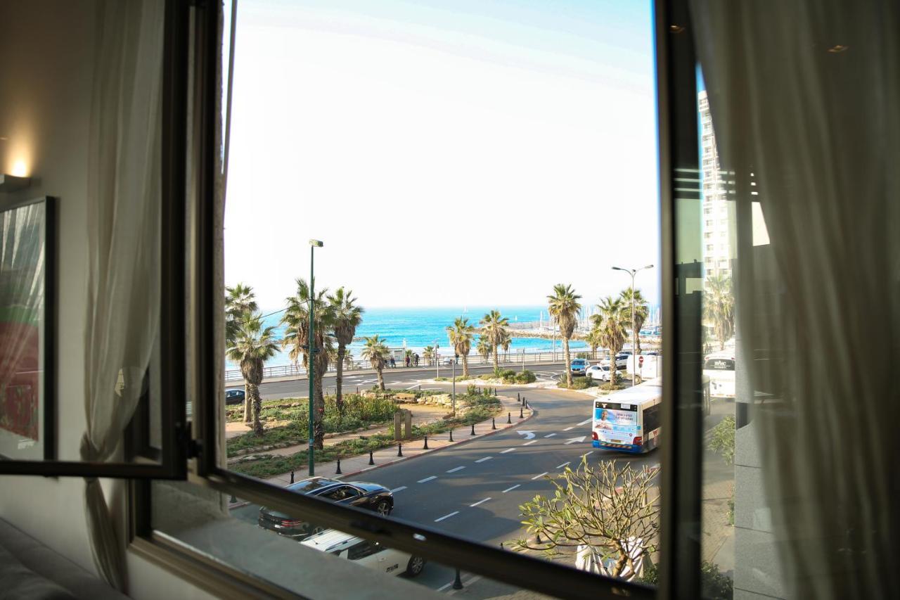 Sea View Apartment Prime Location On The Beach Tel Aviv Exteriör bild